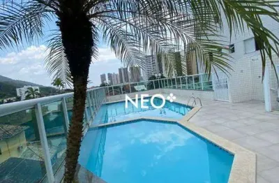 Apartamento com 3 dormitórios à venda, 100 m² por r$ 600.000,00 - centro - mongaguá/sp