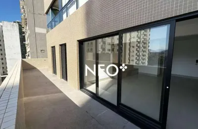 Apartamento garden com 3 dormitórios à venda, 95 m² por r$ 1.400.000,00 - josé menino - santos/sp