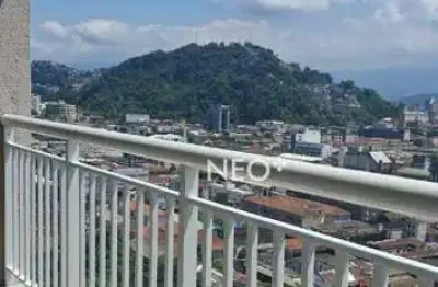 Sala para alugar, 42 m² por r$ 3.505,00/mês - vila matias - santos/sp