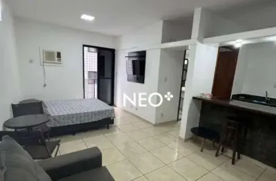 Flat em são vicente, todo reformado excelente para locação temporada