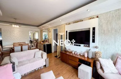 Apartamento com 3 dormitórios à venda, 120 m² por r$ 850.000,00 - pompéia - santos/sp