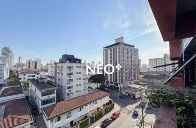 Apartamento à venda em aparecida, santos – 2 suítes , super amplo