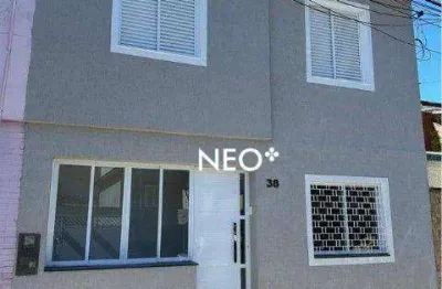 Sobrado com 2 dormitórios à venda, 98 m² por r$ 535.000,00 - macuco - santos/sp