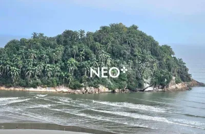 Apartamento 3 quartos, 1 vaga, pé na areia - josé menino - santos/sp