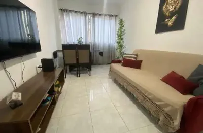 Apartamento com 1 dormitório à venda, 52 m² por r$ 335.000,00 - marapé - santos/sp