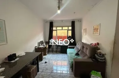 Apartamento 2 dormitórios, 1 vaga - macuco - santos/sp