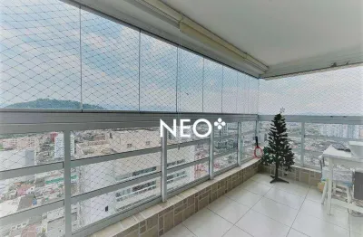 Apartamento 3 dormitórios, 1 suíte, 2 vaga demarcadas - vila belmiro - santos/sp