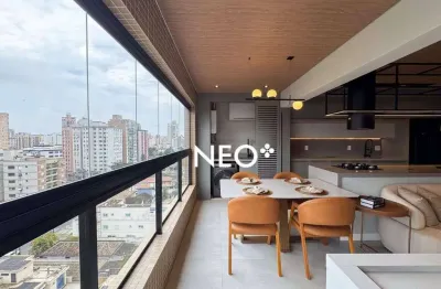Apartamento com 2 dormitórios à venda, 65 m² por r$ 1.050.000,00 - ponta da praia - santos/sp