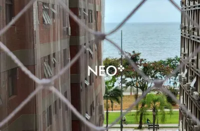 Apartamento com 1 dormitório à  venda , 55 m² por r$ 450.000 - embaré - santos/sp