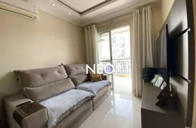 Apartamento com 3 dormitórios à venda, 69 m² por r$ 420.000 - areia branca - santos/sp