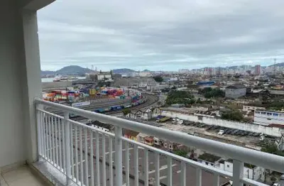 Sala para alugar, 42 m² por r$ 2.300,00/mês - vila matias - santos/sp