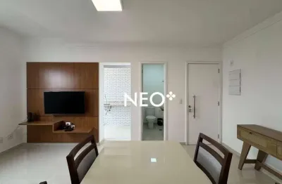 Apartamento com 2 dormitórios à venda, 69 m² por r$ 1.000.000,00 - boqueirão - santos/sp