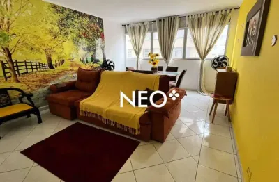 Apartamento com 2 dormitórios, 94 m² - venda por r$ 1.100.000,00 ou aluguel por r$ 7.021,00/mês - gonzaga - santos/sp