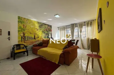 Apartamento com 2 dormitórios, 94 m² - venda por r$ 1.100.000,00 ou aluguel por r$ 7.021,00/mês - gonzaga - santos/sp