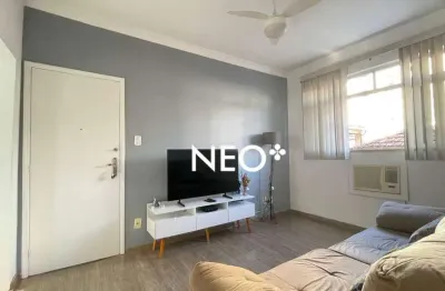 Apartamento com 2 dormitórios à venda, 60 m² por r$ 460.000,00 - embaré - santos/sp