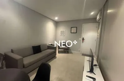 Apartamento com 1 dormitório à venda, 46 m² por r$ 640.000,00 - pompéia - santos/sp