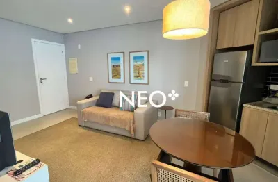 Apartamento com 1 dormitório à venda, 46 m² por r$ 740.000,00 - pompéia - santos/sp