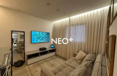 Apartamento duplex com 2 quartos à venda, 74 m² - boqueirão - santos/sp