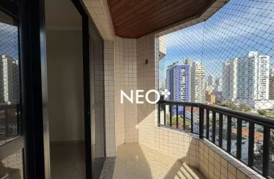 Apartamento com 3 quartos, suíte, varanda,  2 vagas, à venda, 137 m² por r$ 950.000 - embaré - santos/sp