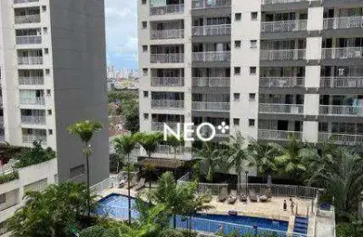 Apartamento com 1 dormitório à venda, 49 m² por r$ 375.000 - vila matias - santos/sp