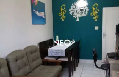 Apartamento com 1 dormitório à venda, 59 m² por r$ 275.000,00 - gonzaguinha - são vicente/sp