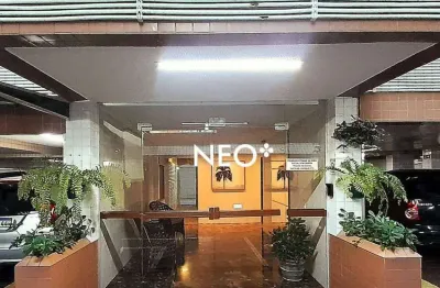 Apartamento com 1 dormitório para alugar, 56 m² por r$ 3.000,00/mês - josé menino - santos/sp