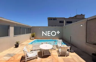 Cobertura com 3 dormitórios, 324 m² - venda por r$ 1.950.000,00 ou aluguel por r$ 15.600,00/mês - ponta da praia - santos/sp