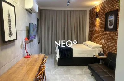 Studio à venda, 28 m² por r$ 375.000,00 - josé menino - santos/sp