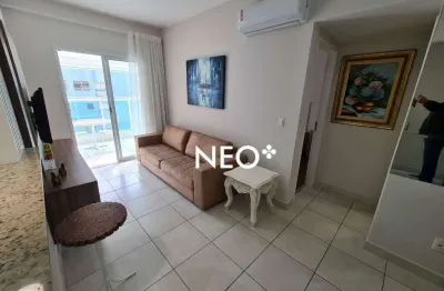 Apartamento com 1 dormitório para alugar, 49 m² por r$ 5.200,00/mês - gonzaga - santos/sp
