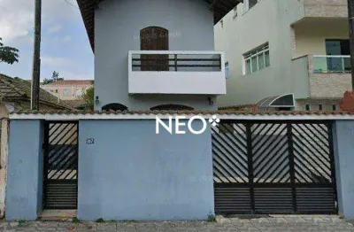 Sobrado com 3 dormitórios à venda, 360 m² por r$ 1.000.000,00 - ponta da praia - santos/sp