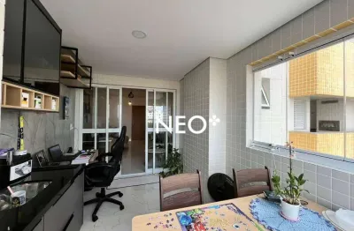 Apartamento com 2 dormitórios à venda, 69 m² por r$ 950.000,00 - boqueirão - santos/sp