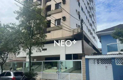 Apartamento com 2 dormitórios para alugar, 86 m² por r$ 3.690,00/mês - marapé - santos/sp