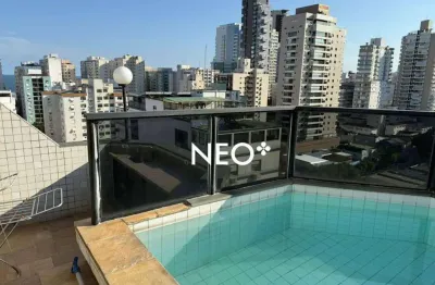 Cobertura com 1 quarto à venda na Avenida Doutor Bernardino de Campos, Pompéia, Santos