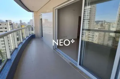 Apartamento 3 suítes, varanda gourmet e lazer completo – boqueirão, santos – 131m²