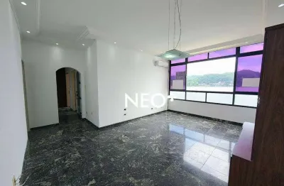 Apartamento frente total ao mar – praia dos milionários | são vicente | 85m² | 2 vagas