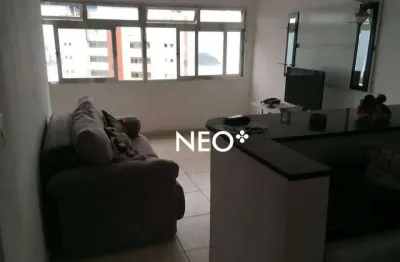Kitnet com 1 dormitório à venda, 33 m² por r$ 300.000,00 - ilha porchat - são vicente/sp
