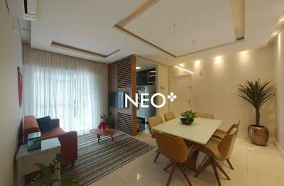 Apartamento com 2 dormitórios à venda, 76 m² por r$ 680.000,00 - itararé - são vicente/sp