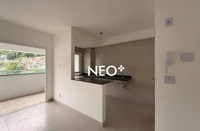 Apartamento com 2 dormitórios, 59 m² - venda por r$ 565.000,00 ou aluguel por r$ 4.700,00/mês - marapé - santos/sp