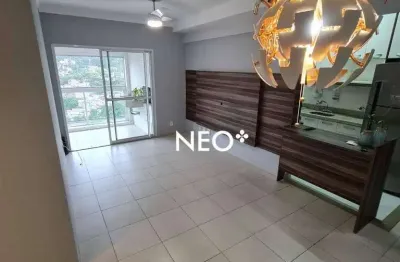 Apartamento para locação no josé menino – frente à praia | santos | 77m² | 2 dormitórios (1 suíte) | varanda gourmet | 1 vaga