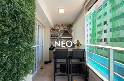 Apartamento Garden com 2 dormitórios à venda, 73 m² por R$ 968.000,00 - Campo Grande - Santos/SP