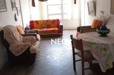 Apartamento com 2 dormitórios à venda, 130 m² por R$ 477.000,00 - Itararé - São Vicente/SP