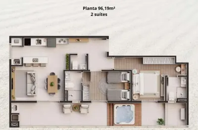 Apartamento com 3 quartos à venda na Rua Serena, 198, Itacolomi, Balneário Piçarras