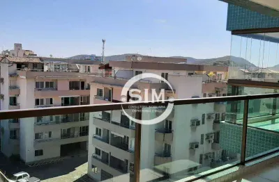 Cobertura com 2 dormitórios à venda, 90 m² na vila nova - cabo frio/rj