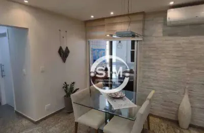 Apartamento com 2 dormitórios à venda, 80 m² na praia do forte - cabo frio/rj