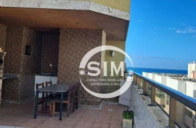 Cobertura com 4 dormitórios à venda, 190 m² por r$ 1.090.000,00 - algodoal - cabo frio/rj
