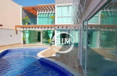 Casa com 5 dormitórios à venda, 440 m² por r$ 4.500.000,00 - ogiva - cabo frio/rj