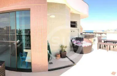 Cobertura com 3 dormitórios à venda, 192 m² por r$ 1.160.000,00 - vila nova - cabo frio/rj