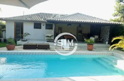 Casa com 4 dormitórios à venda, 273 m² na baia formosa - armação dos búzios/rj