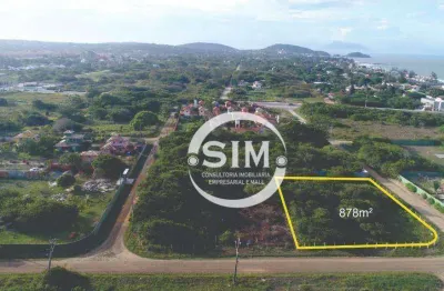 Terreno à venda, 878 m² - baia formosa - armação dos búzios/rj