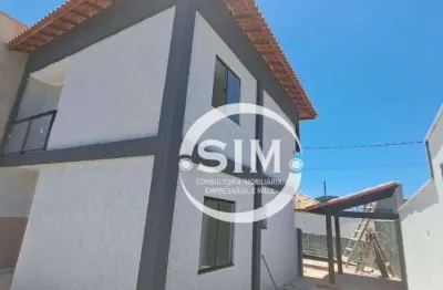 Casa com 3 dormitórios à venda, 100 m² por r$ 560.000,00 - reserva do peró - cabo frio/rj